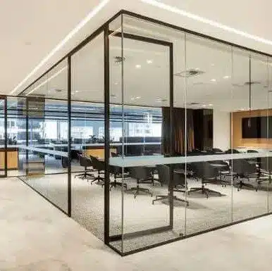 Residential window glass installed by Ahmad Glass Works in Al Quoz