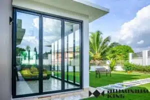 Residential window glass installed by Ahmad Glass Works in Al Quoz