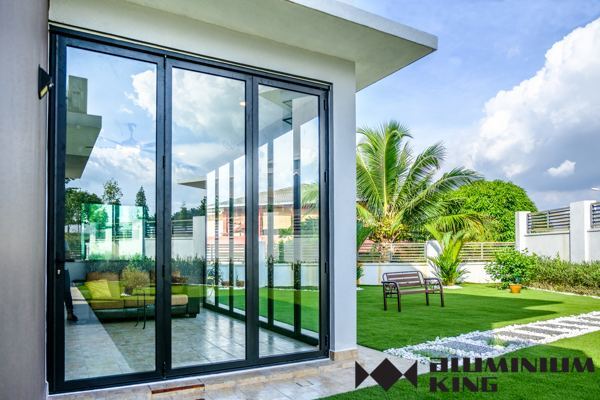 Residential window glass installed by Ahmad Glass Works in Al Quoz