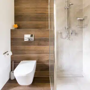 Mirror and Glass installation in Bathroom at AL QUOZ DUBAI