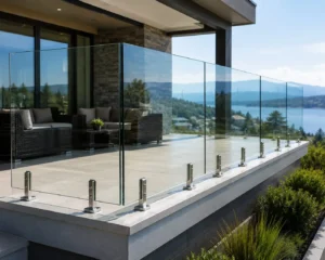 Custom glass balustrades for residential and commercial properties in Dubai.