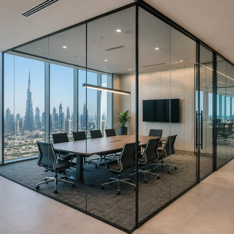 Office Glass Partition Dubai