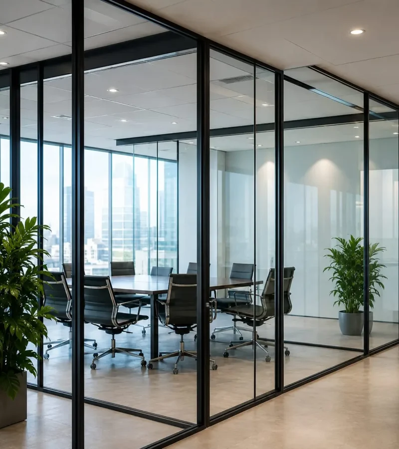 Premium aluminium and glass work in Al Quoz Dubai for commercial and residential projects