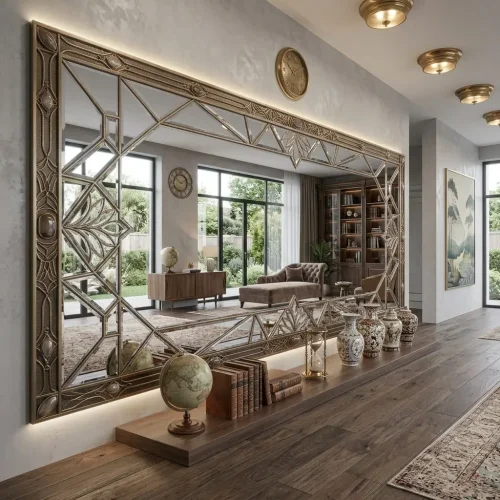 Decorative Wall Mirror Installation Dubai