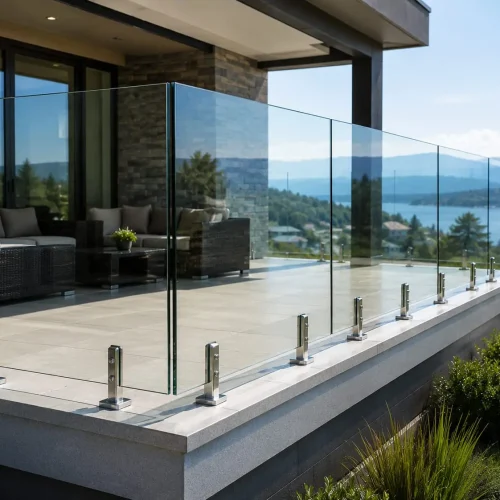 Custom glass balustrades for residential and commercial properties in Dubai.