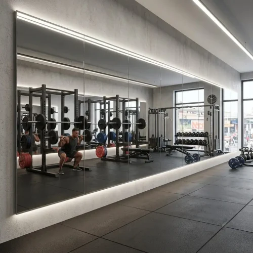 Gym Mirror Installation Dubai
