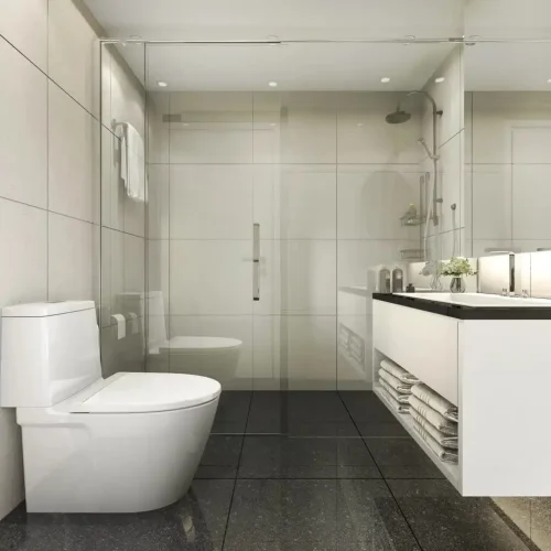 Sliding Shower Glass Door Dubai for Compact Bathrooms